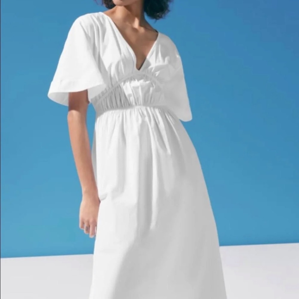 ZARA Poplin Dress Size S